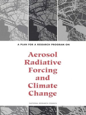 cover image of A Plan for a Research Program on Aerosol Radiative Forcing and Climate Change